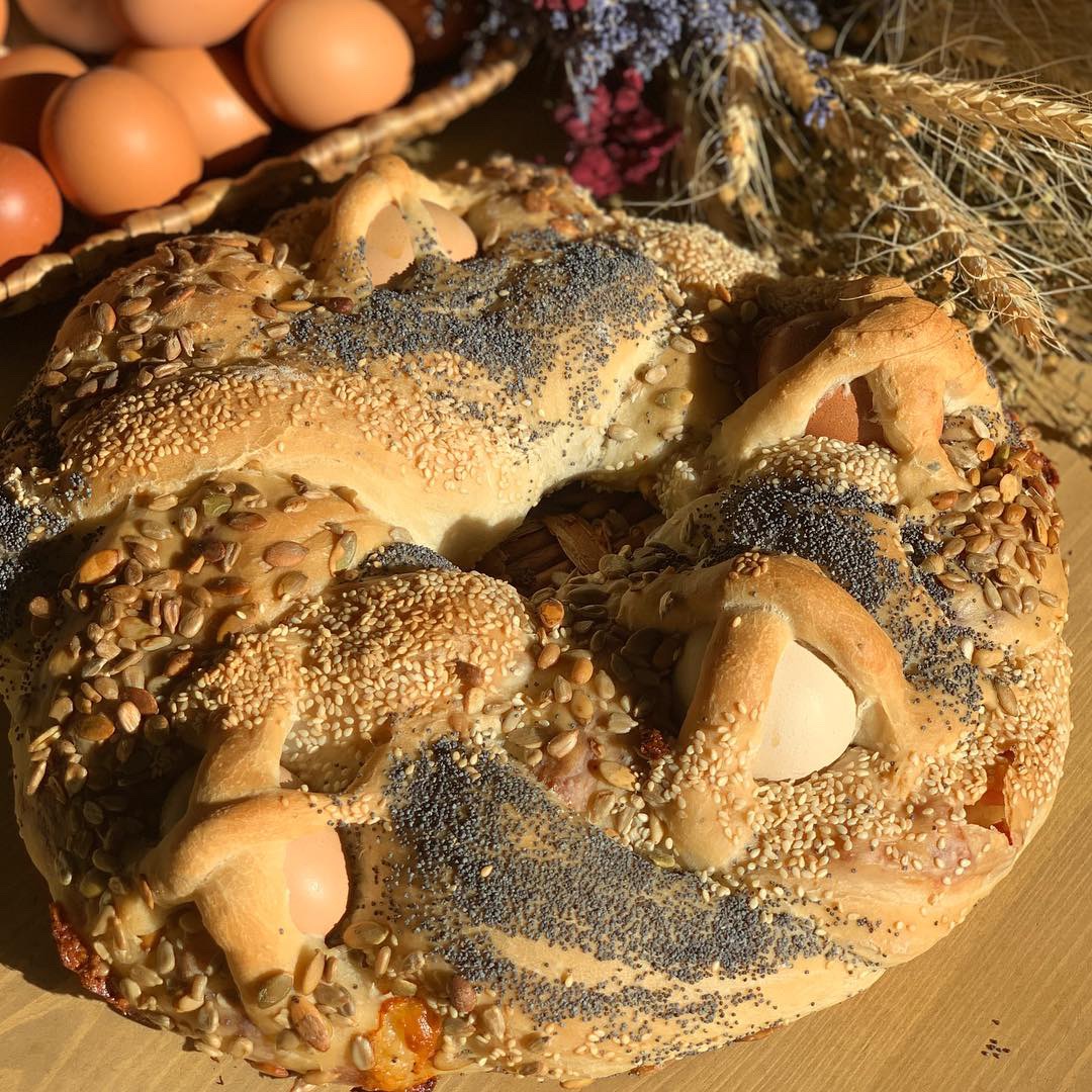 Паасброд (голландский пасхальный хлеб)